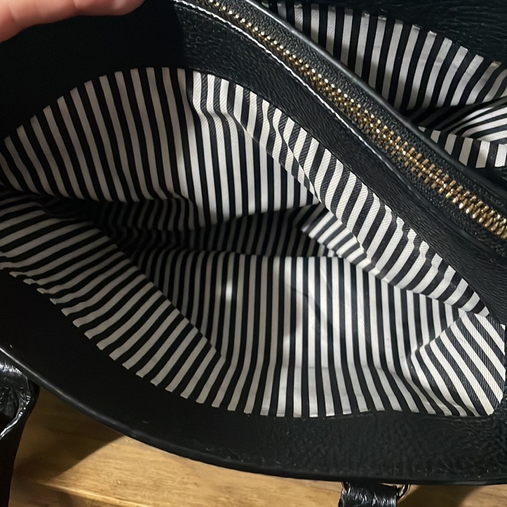 Kate spade black pebble leather handbag - Picture 3 of 5